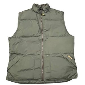 Woolrich John Rich And Bros. Duck Down Puffer Vest Women’s Medium‎ Forest Green